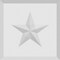 Ekena Millwork Standard Sedgwick Star Rosette With Beveled Edge, 4"W x 4"H x 1/2"P ROSP040X040X050SDG07 - alternate 4